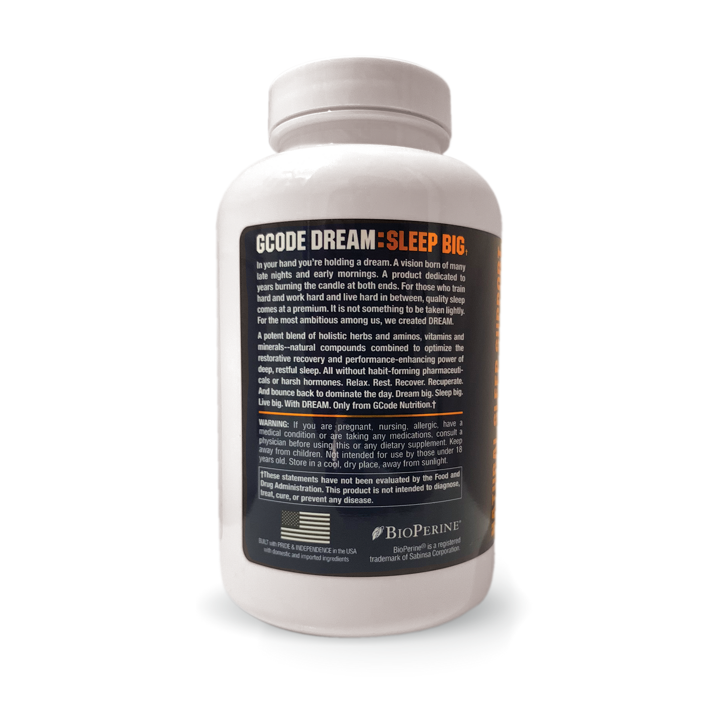 
                  
                    DREAM: Natural Sleep Support (120 capsules)
                  
                