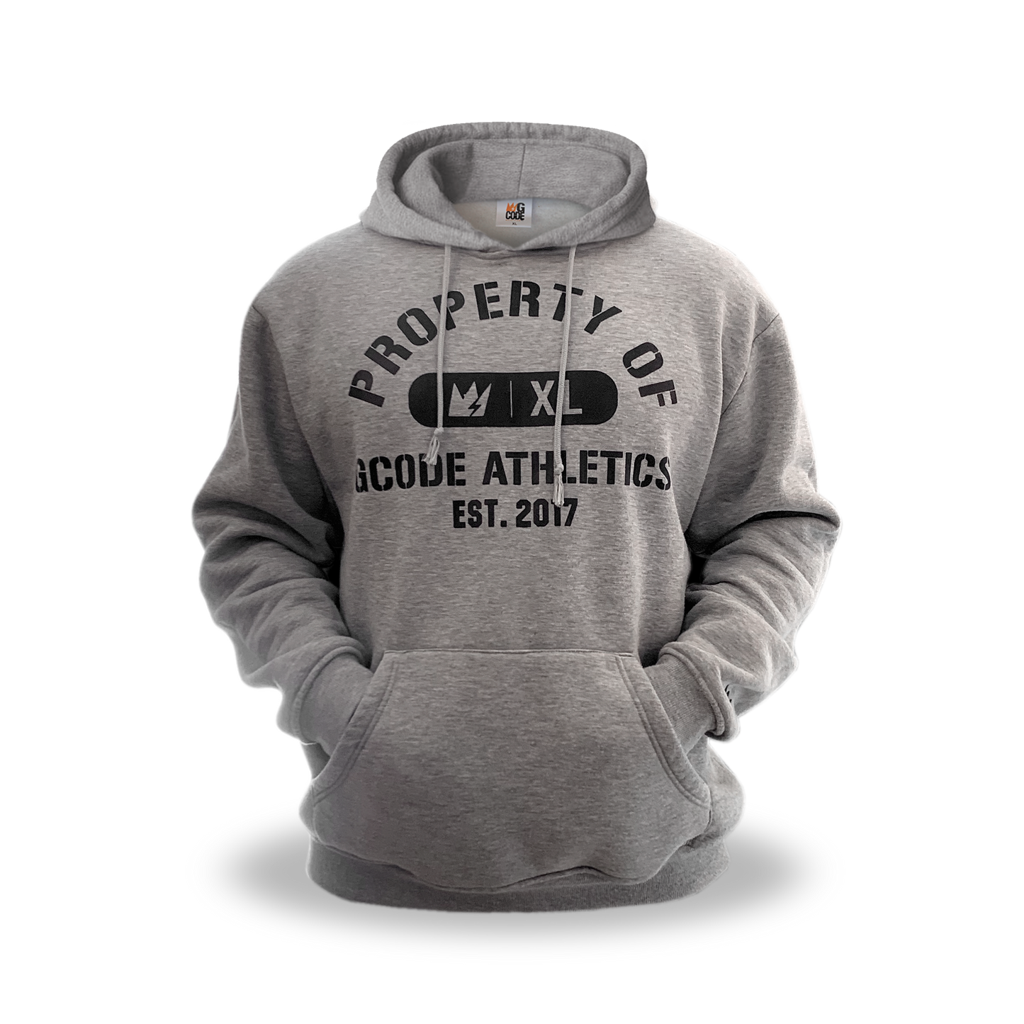 
                  
                    GCode Athletics Hoodie (Athletic Grey)
                  
                