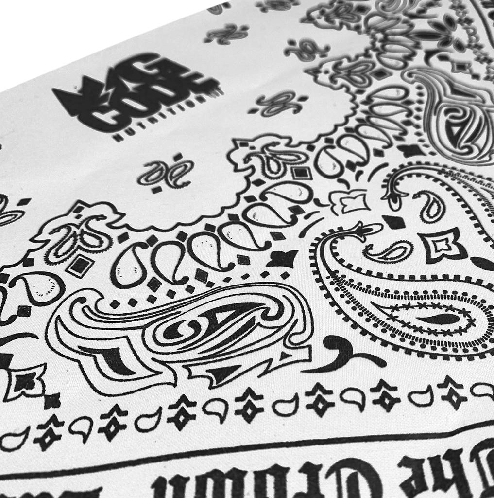 GCode Bandana (White and Black)