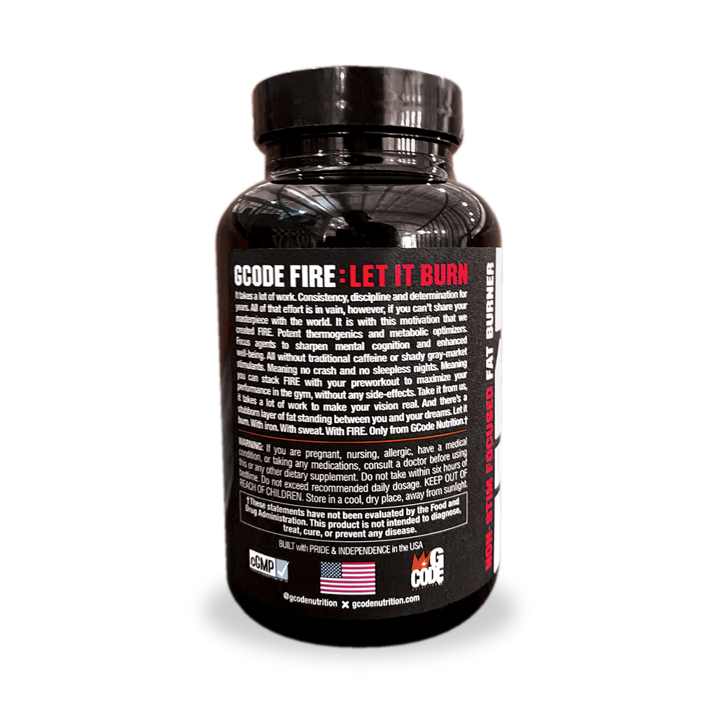 FIRE: NON-STIM FOCUSED FAT BURNER (OUT OF STOCK)